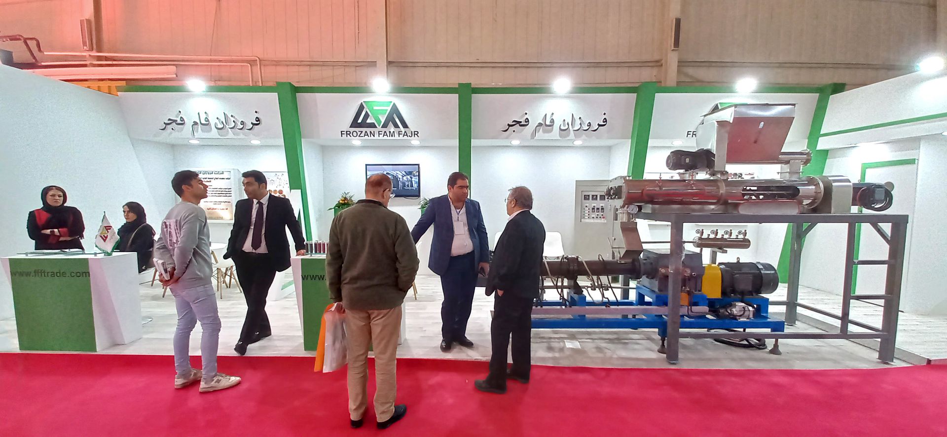 آغاز به کار غرفه شرکت فروزان فام فجر در ششمین نمایشگاه بین المللی شیلات، آبزیان، ماهیگیری، غذاهای دریایی و صنایع وابسته تهران ۱۴۰۱ (Ifex)